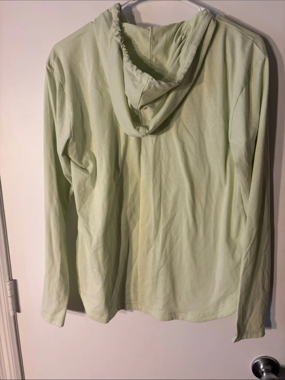 Columbia Light Green Women's Long Sleeve Hooded Top - Picture 4 of 4